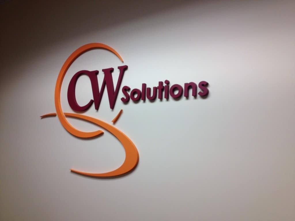 CW solutions logo install 2