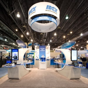 IDEX custom trade show exhibit