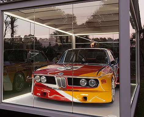 BMW Amelia Island Concours custom exhibit