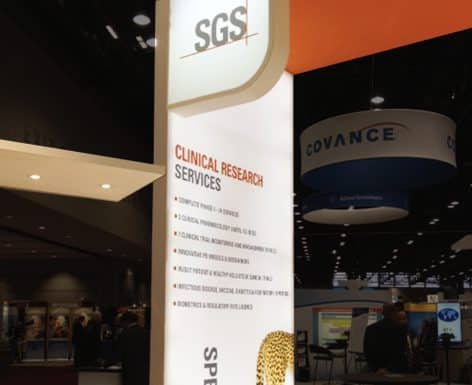 SGS AAPS 20x20 trade show graphics