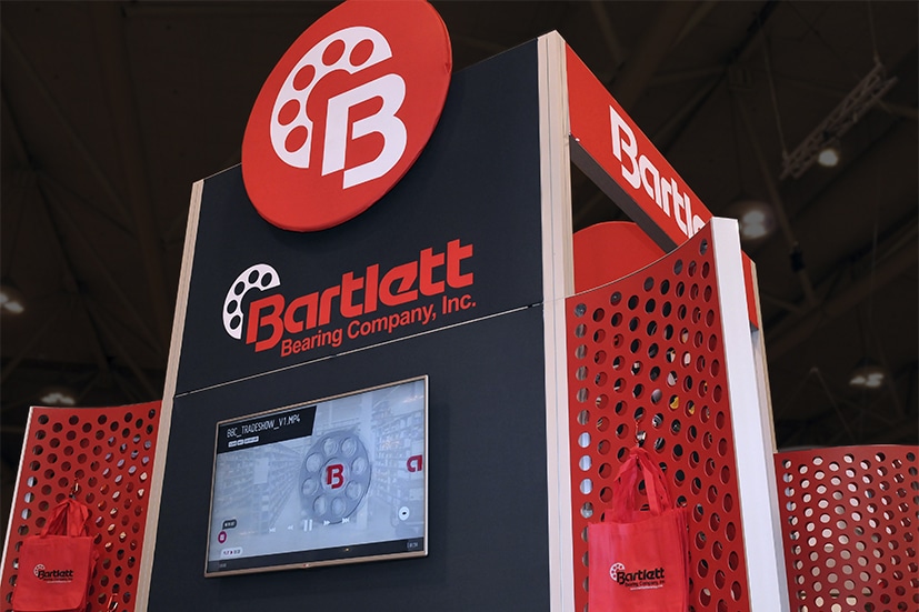 Trade Show Booth Designers for Bartlett Bearing Company