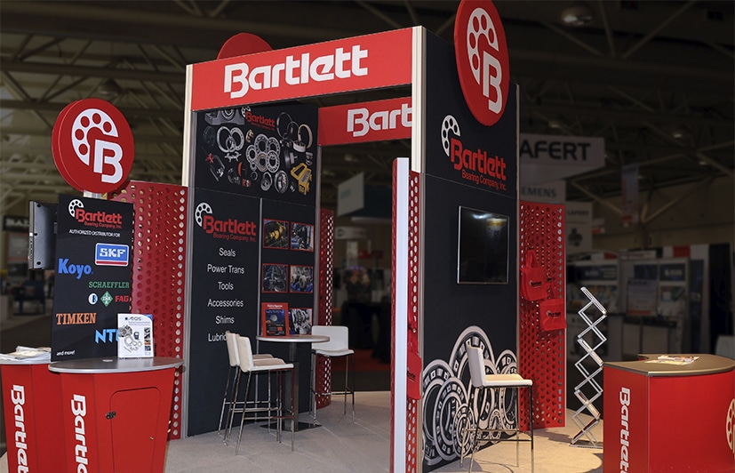 Corporate Event & Trade Show Management for Bartlett Bearing Company