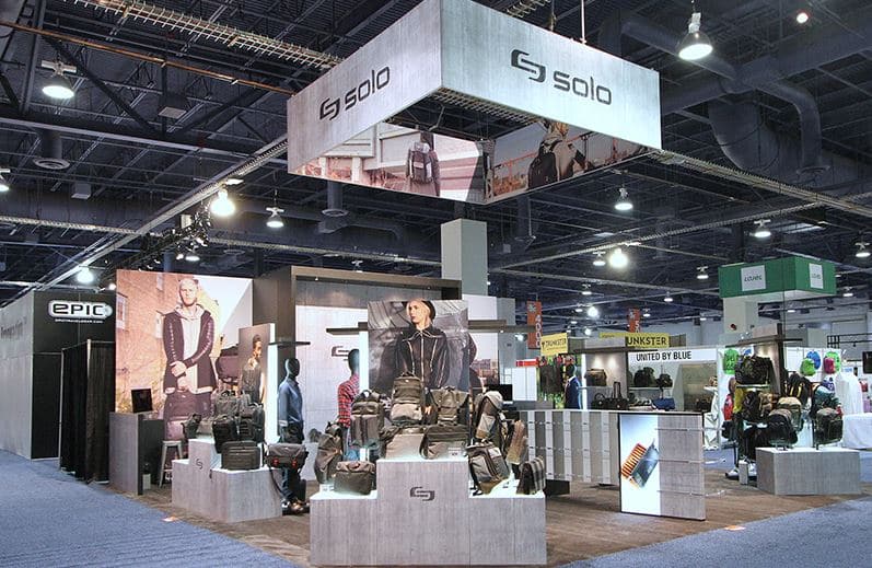Solo trade show display
