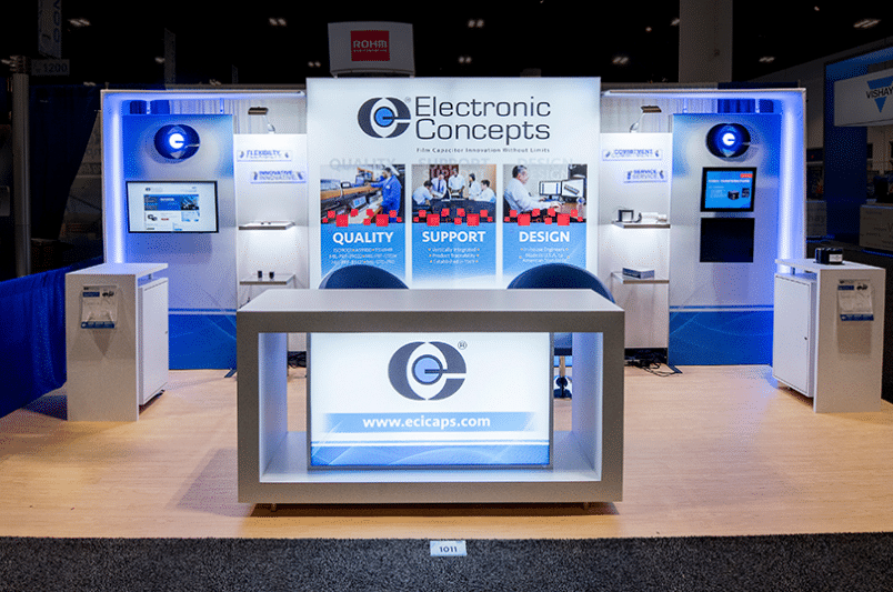 Electronic Concepts trade show display