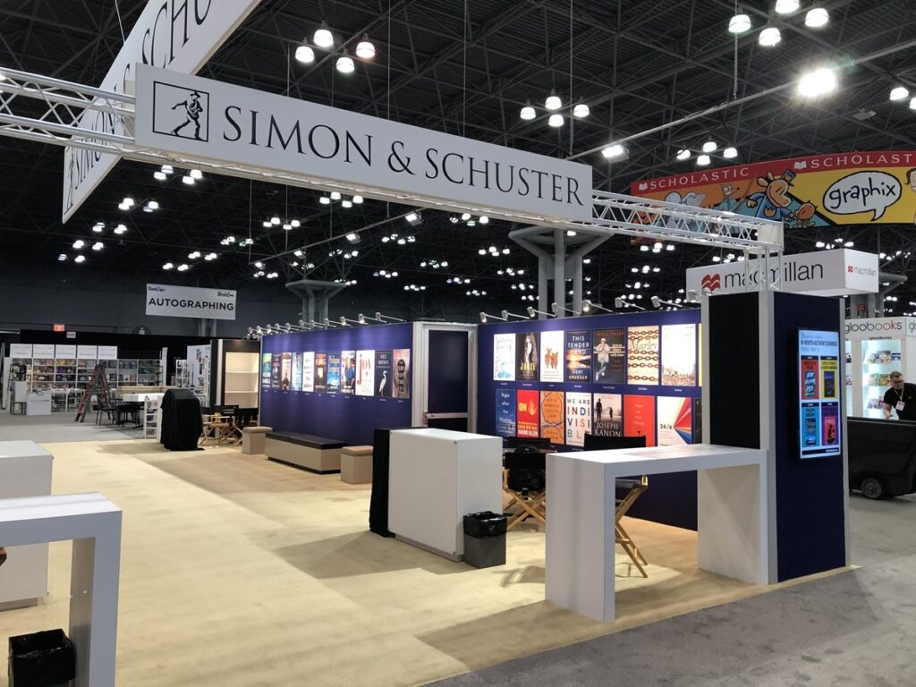 Custom island Exhibit at BEA